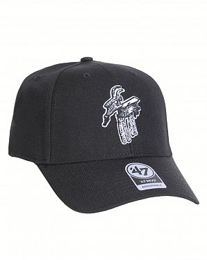 Бейсболка '47 Brand MVP WBV Kozicka Praha Black Бейсболка '47 Brand MVP WBV Kozicka Praha Black