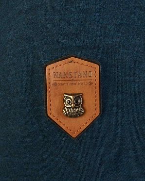 Толстовка женская на молнии с капюшоном Naketano Yale, Econome Dirty Dark Blue Толстовка женская на молнии с капюшоном Naketano Yale, Econome Dirty Dark Blue