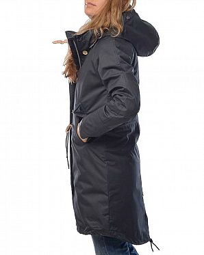 Парка зимняя водоотталкивающая на меху Elvine Fishtail Parka Midnight