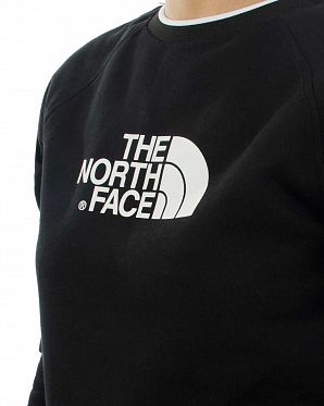 Толстовка женская свитшот хлопок The North Face Drew Peak Black