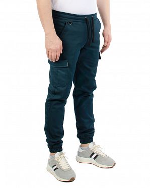 Джоггеры мужские зимние карго Cool Penguin JMD 1713W Deep Sea