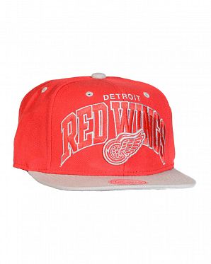 Бейсболка с прямым козырьком Mitchell and Ness EU161 GUARD Detroit Redwings Red Бейсболка с прямым козырьком Mitchell and Ness EU161 GUARD Detroit Redwings Red