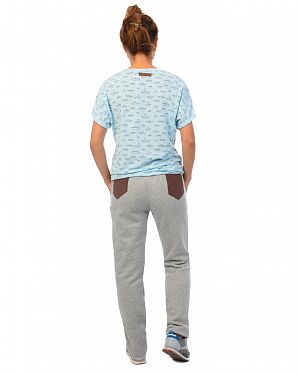 Джоггеры женские Naketano Two Pocket Single Grey Джоггеры женские Naketano Two Pocket Single Grey