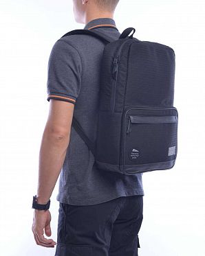 Рюкзак городской водоотталкивающий для ноутбука 15 HEX Cabana Black
