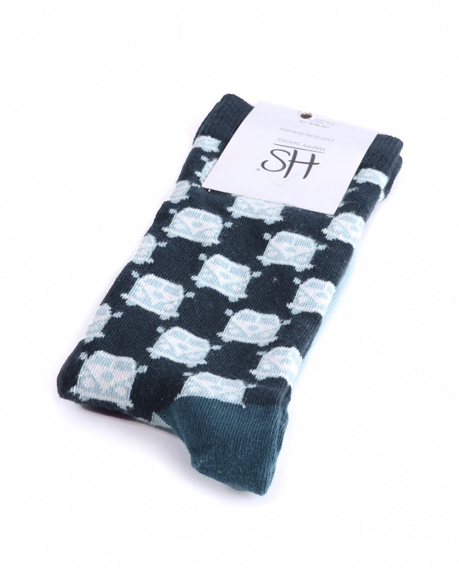 Носки мужские Happy Socks Combed Cotton Navy Teal отзывы Носки мужские Happy Socks Combed Cotton Navy Teal отзывы