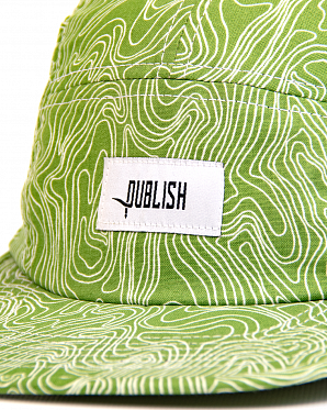 Бейсболка с прямым козырьком Publish Enders Green