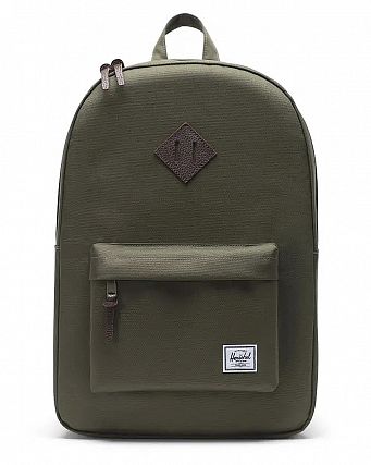 Рюкзак водоотталкивающий с карманом для 15 ноутбука Herschel Heritage Ivy Green Chicory Coffee