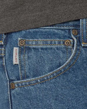 Джинсы мужские классические из толстого хлопка USA 18 Dark Blue