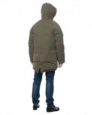 Парка пуховик мужской Fred Perry J1286 Down Expedition Parka Olive