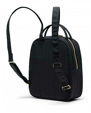 Рюкзак небольшой Премиум нейлон кожа Herschel Orion Mini Black Рюкзак небольшой Премиум нейлон кожа Herschel Orion Mini Black