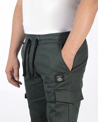 Джоггеры мужские зимние карго Cool Penguin JMD 1713W Dark Gray