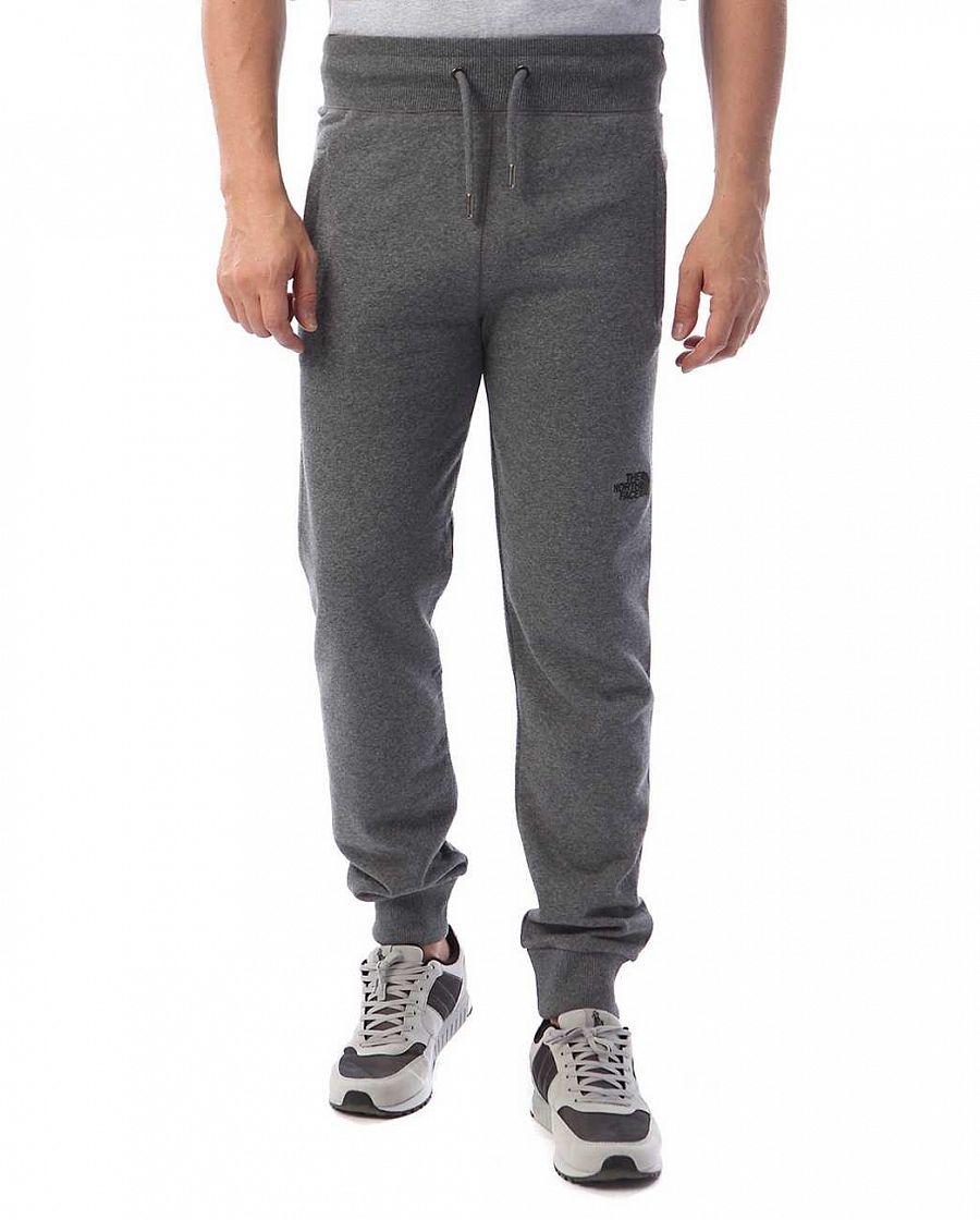 grey north face track pants