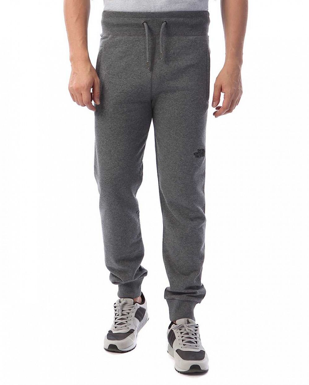 Джоггеры мужские спортивные флисовые The North Face Bondi Fleece Track Pants Grey отзывы