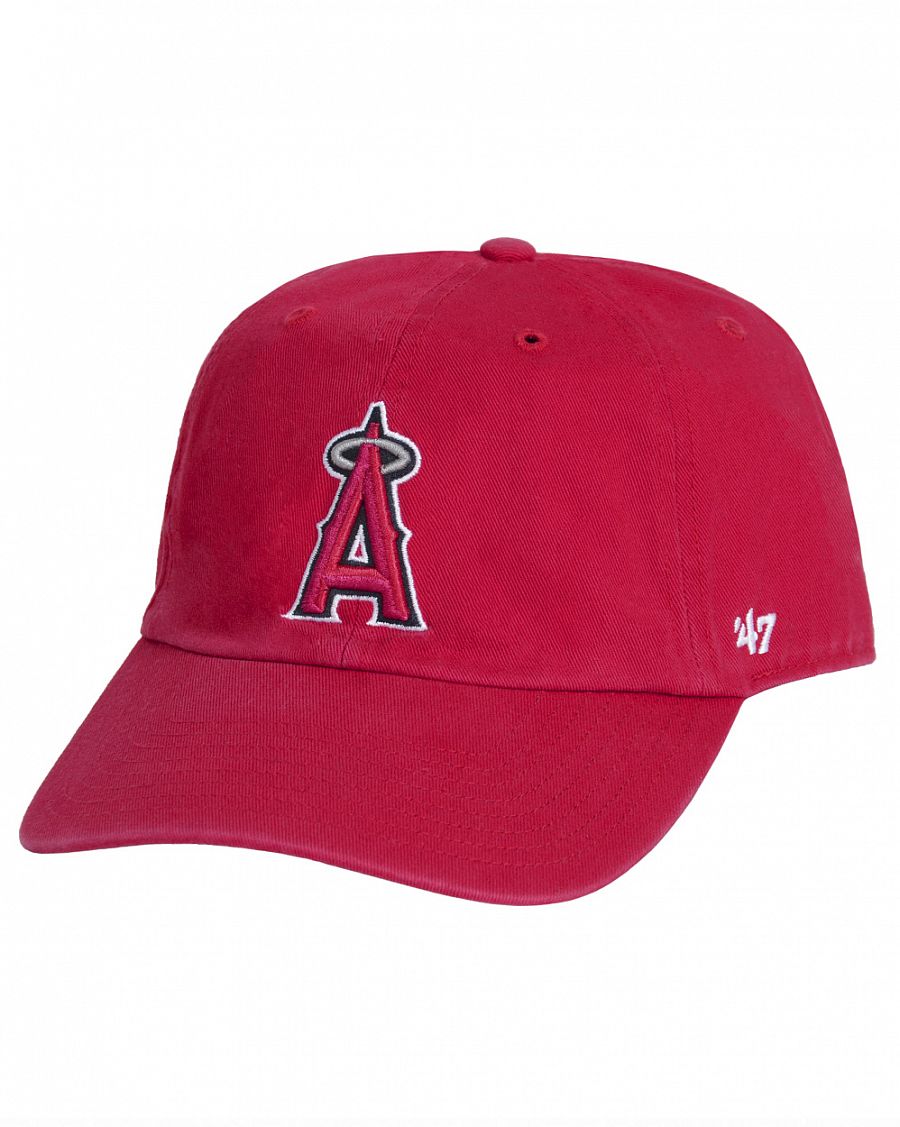 Бейсболка  '47 Brand Clean Up Los Angeles Angels Red отзывы