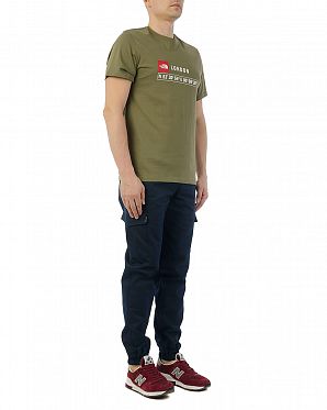 Джоггеры карго мужские летние Cool Penguin JMC 1713 Navy Джоггеры карго мужские летние Cool Penguin JMC 1713 Navy