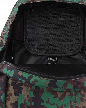 Рюкзак городской Obey Propaganda Classic Green Рюкзак городской Obey Propaganda Classic Green