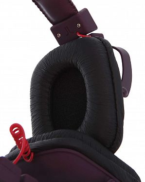 Наушники с микрофоном проводные складные WeSC Maraca On Ear Headphones Raisin