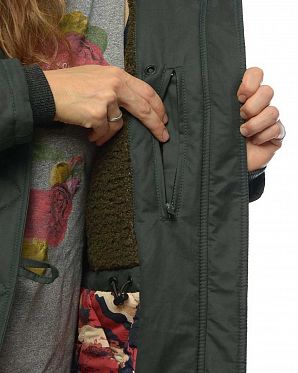 Парка женская зимняя Loading 5 Green