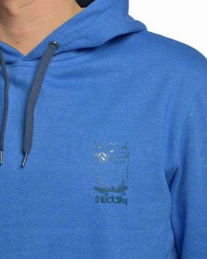 Толстовка мужская с капюшоном Iriedaily Owl Blue