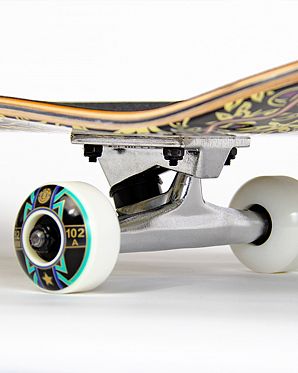 Скейтборд в Сборе Element 2 размер 8.25 (20 черный золотой 8.25)