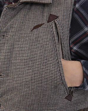 Жилетка утепленная мужская шерсть Publish Croft Brown