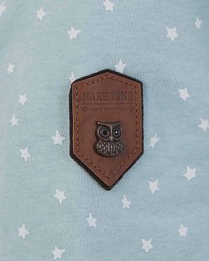 Толстовка женская с капюшоном Naketano Darthovic Pastel Blue Mel Will voger