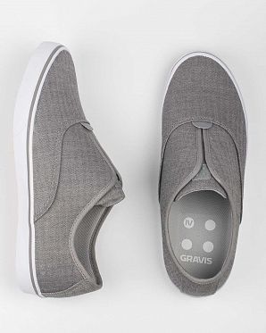 Слипоны мужские Gravis Dylan Slip On Gray Herringbone Слипоны мужские Gravis Dylan Slip On Gray Herringbone