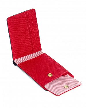 Кошелек с отделом под мелочь Herschel Roy + Coin Navy Red Кошелек с отделом под мелочь Herschel Roy + Coin Navy Red