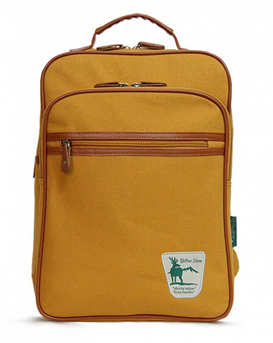 Рюкзак YellowStone Canvas Backpack II mustard YS Originals отзывы