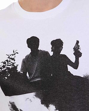 Футболка мужская из хлопка Carhartt Pistols White Футболка мужская из хлопка Carhartt Pistols White