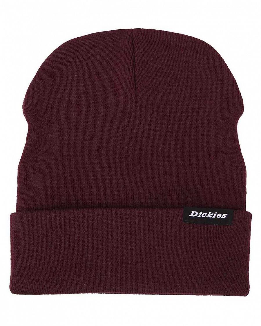 Шапки зимняя универсальная вязаная Dickies 1922 Alaska Maroon отзывы