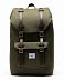 Рюкзак городской для ноутбука 13 дюймов Herschel L. America Mid IVY GREEN/CHICORY COFFEE