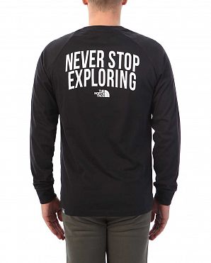 Футболка с длинным рукавом The North Face NSE T-Shirt Black Футболка с длинным рукавом The North Face NSE T-Shirt Black