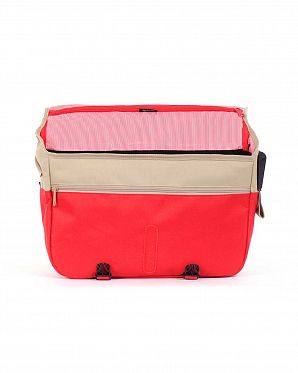 Сумка для ноутбука Herschel Mill-messenger Red Khaki Сумка для ноутбука Herschel Mill-messenger Red Khaki