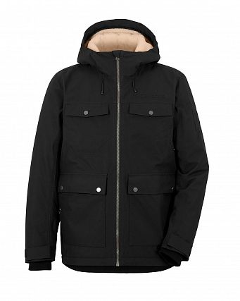 Куртка мужская непромокаемая демисезонная Швеция Didriksons Frode Black
