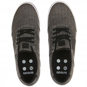 Кеды мужские Gravis Filter Wingtip MNS Steel Gray Pinstripe Кеды мужские Gravis Filter Wingtip MNS Steel Gray Pinstripe