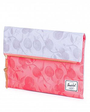 Клатч Herschel Carter Small Grey Orchard Red Orchard Клатч Herschel Carter Small Grey Orchard Red Orchard