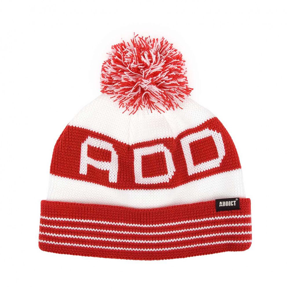 Шапка Addict U10222 Red/white отзывы