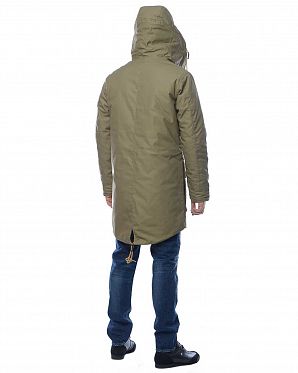 Парка мужская утепленная водоотталкивающая Швеция Elvine Simo Khaki