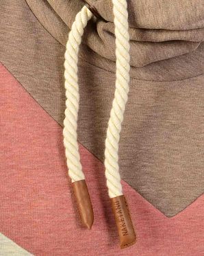 Толстовка женская с капюшоном Naketano Patty Immer Hande hoch Politik Mel Толстовка женская с капюшоном Naketano Patty Immer Hande hoch Politik Mel