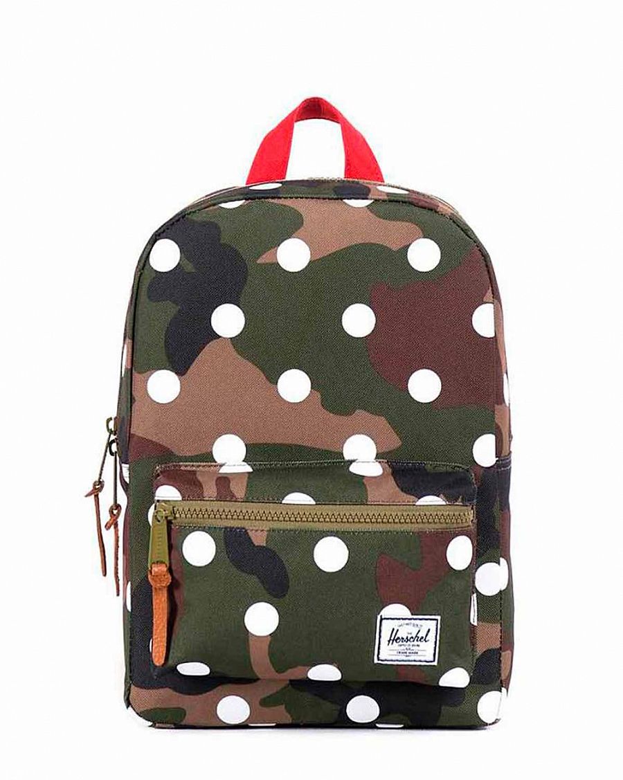 Рюкзак маленький водостойкий Herschel Settlement Kids Woodland Camo Polka отзывы Рюкзак маленький водостойкий Herschel Settlement Kids Woodland Camo Polka отзывы