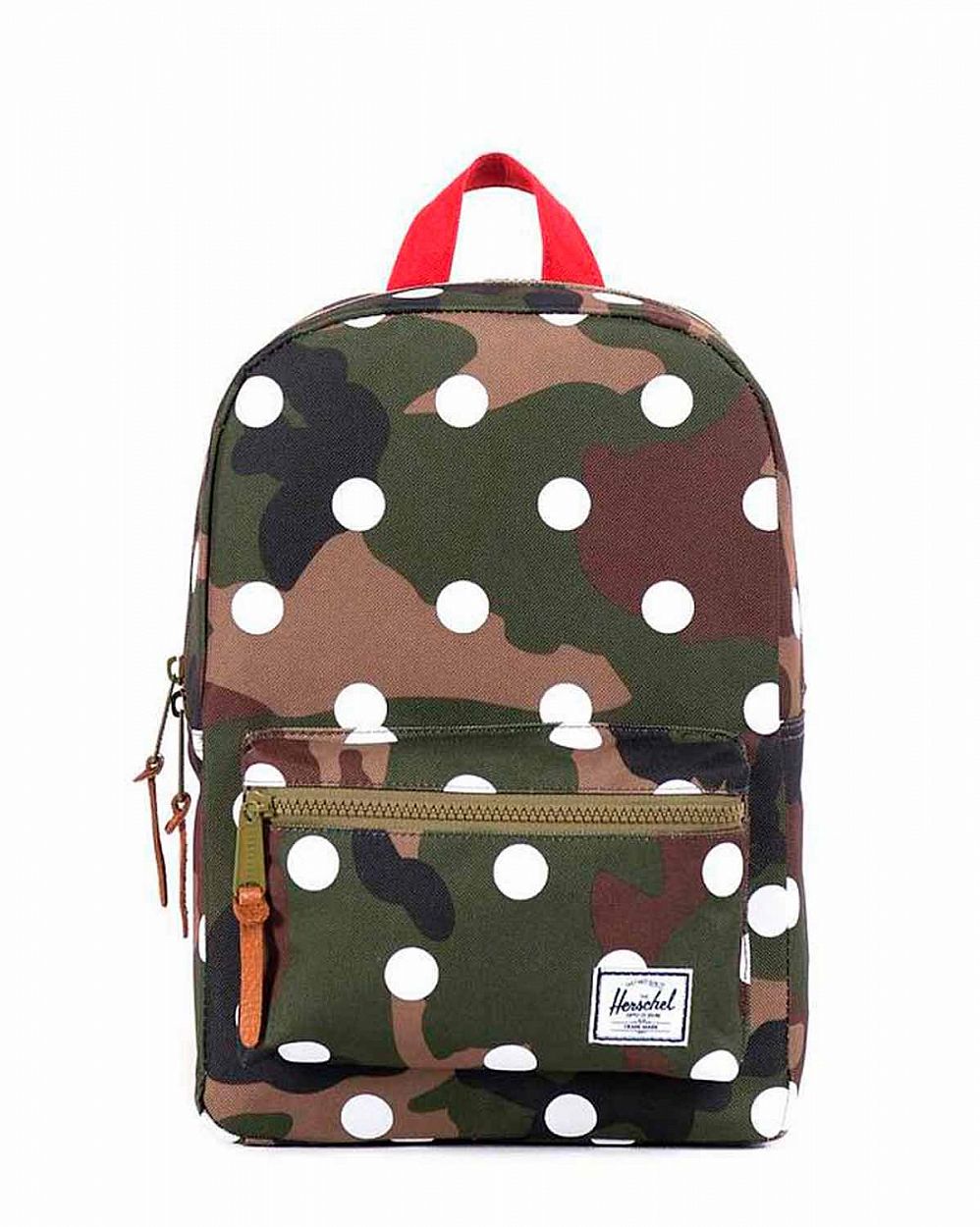 Рюкзак маленький водостойкий Herschel Settlement Kids Woodland Camo Polka отзывы