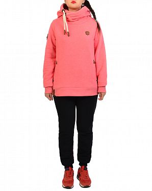 Толстовка женская с капюшоном Германия Naketano Darth Kinky Red Толстовка женская с капюшоном Германия Naketano Darth Kinky Red