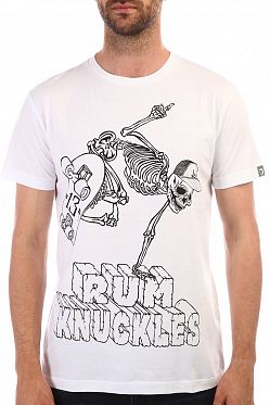 Футболка мужская Rum Knuckles Shredder White Футболка мужская Rum Knuckles Shredder White