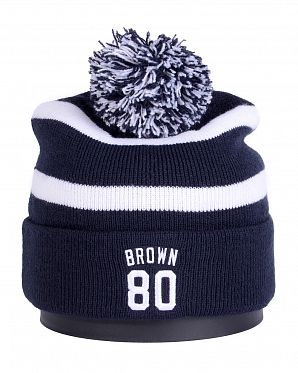 Шапка с помпоном '47 Brand NFL New England Patriots Black