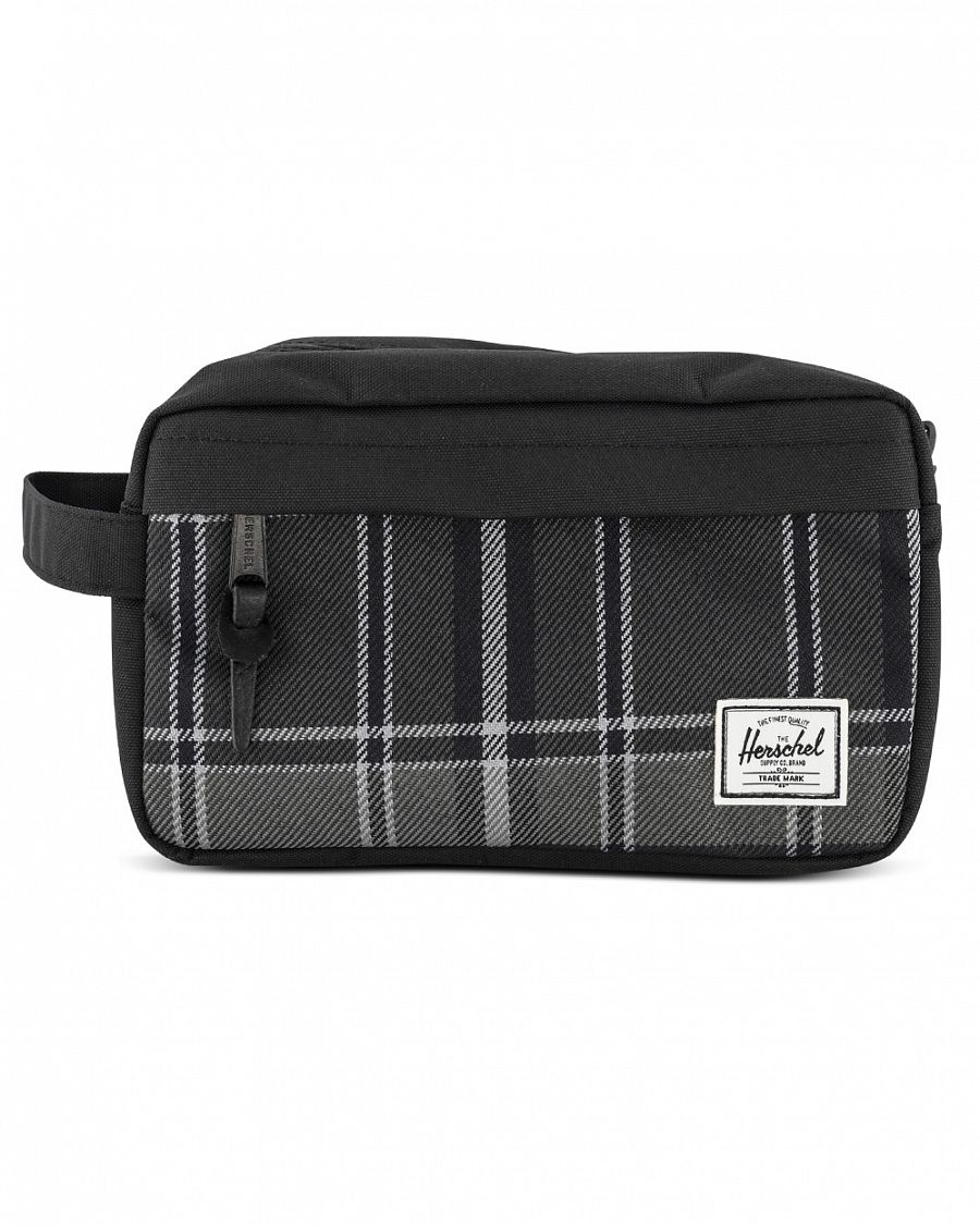Пенал\дорожная сумочка Herschel Chapter Black Greyscale plaid отзывы Пенал\дорожная сумочка Herschel Chapter Black Greyscale plaid отзывы