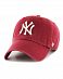 Бейсболка классическая с изогнутым козырьком '47 Brand Clean Up New York Yankees Cardinal отзывы