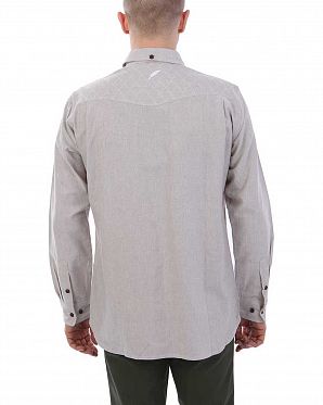 Рубашка мужская с длинным рукавом Publish Brand USA Terry Brown