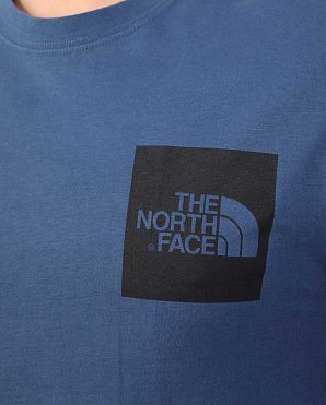 Футболка с длинным рукавом The North Face Fine Blue Футболка с длинным рукавом The North Face Fine Blue