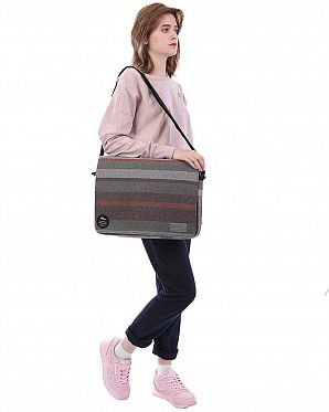 Сумка через плечо водонепроницаемая для 15 ноутбука HEX Cabana Woven Stripe